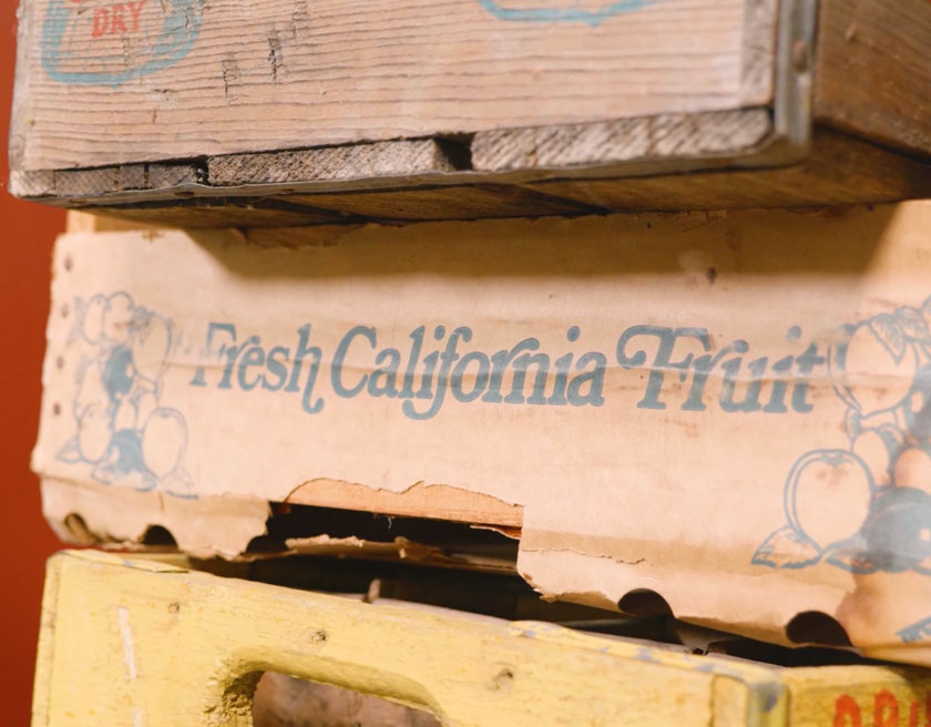 Fruit crates